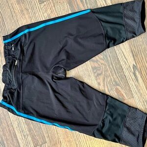 Black and Blue Nike leggings